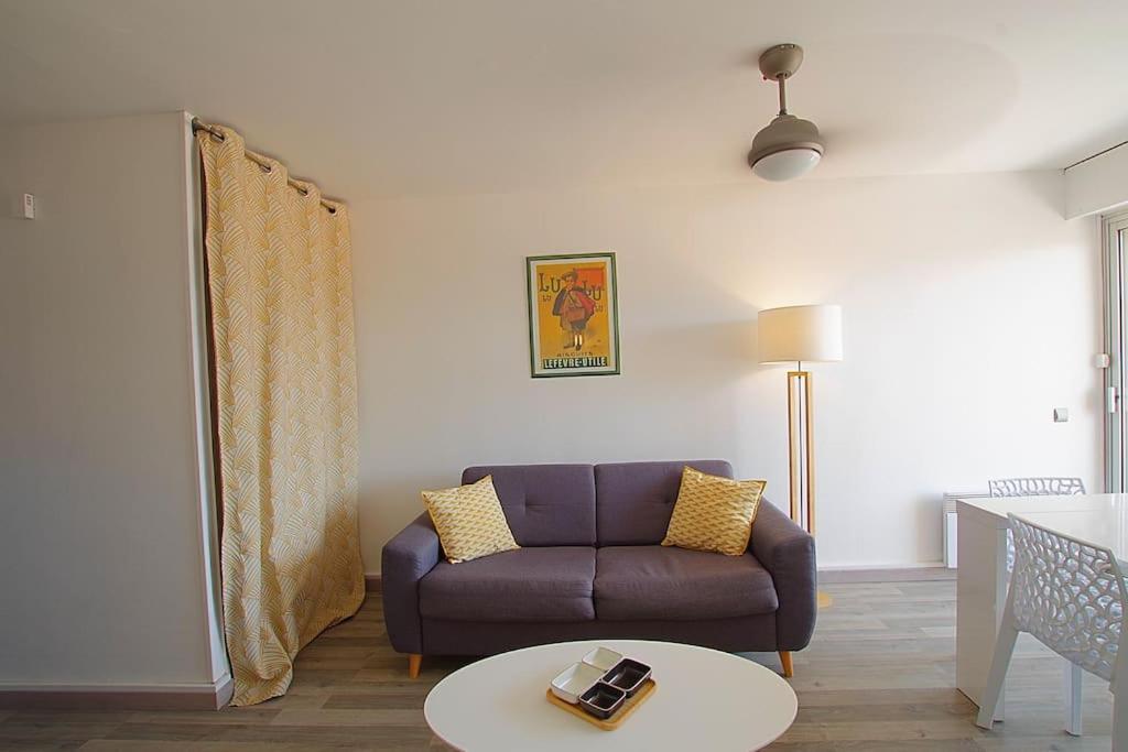 Appartement Calme Et Moderne Avec Vue Mer 74 Canet-en-Roussillon Exterior foto