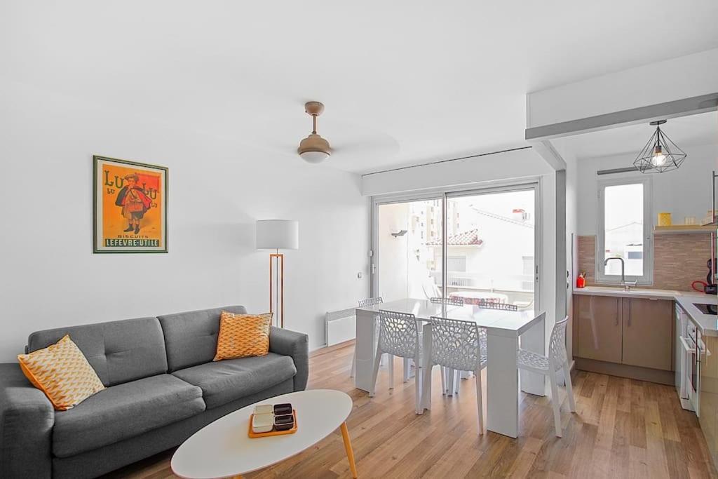 Appartement Calme Et Moderne Avec Vue Mer 74 Canet-en-Roussillon Exterior foto